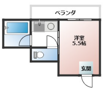 物件間取画像