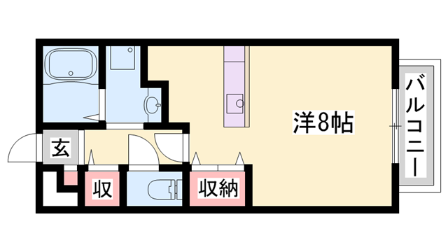 物件間取画像