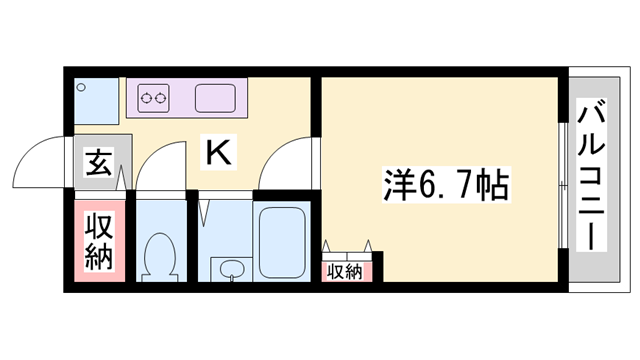 物件間取画像