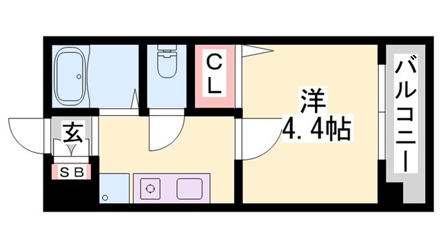 物件間取画像