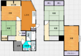 物件間取画像