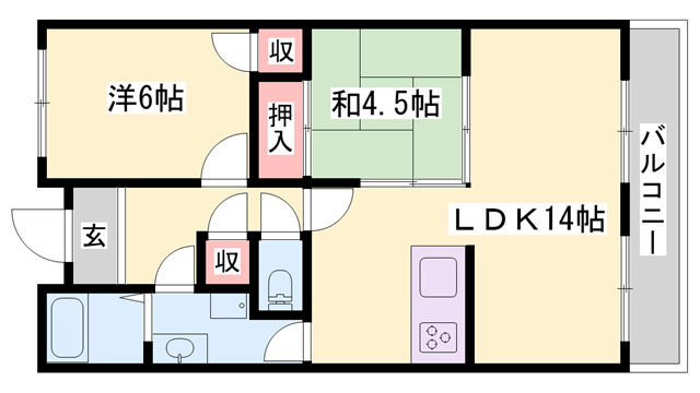 物件間取画像