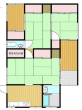 物件間取画像