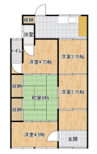相生市垣内戸建の物件間取画像