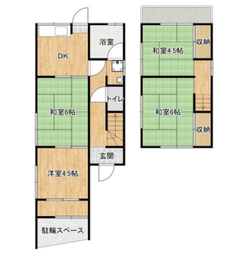 物件間取画像