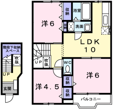 物件間取画像
