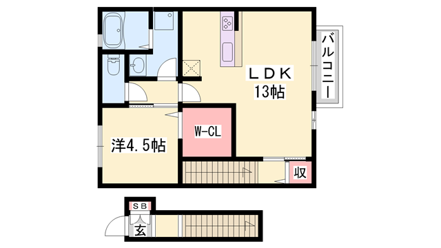 物件間取画像