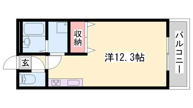 物件間取画像