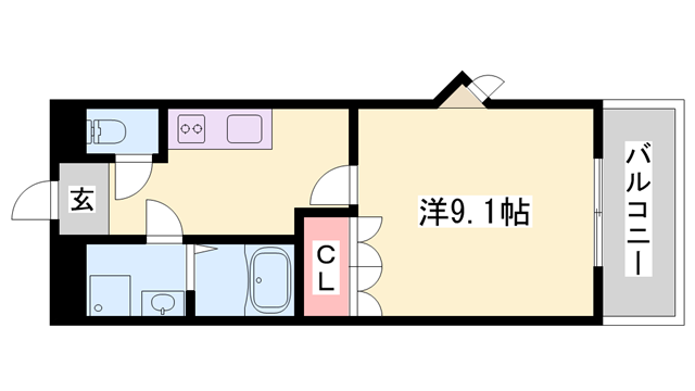 物件間取画像