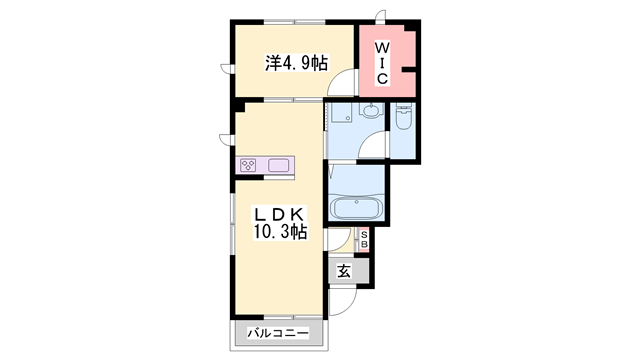 物件間取画像