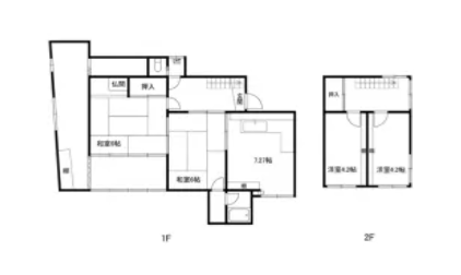 物件間取画像