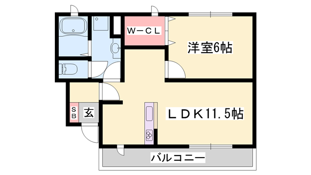 物件間取画像