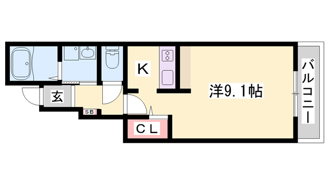 物件間取画像