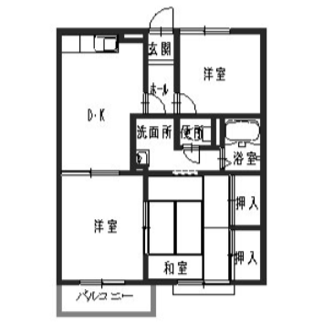 物件間取画像