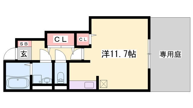 物件間取画像