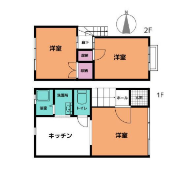 物件間取画像