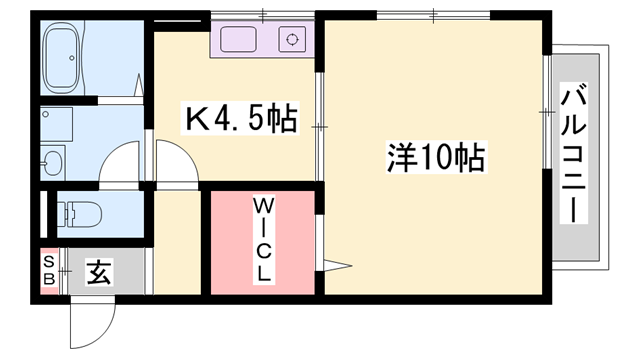 物件間取画像