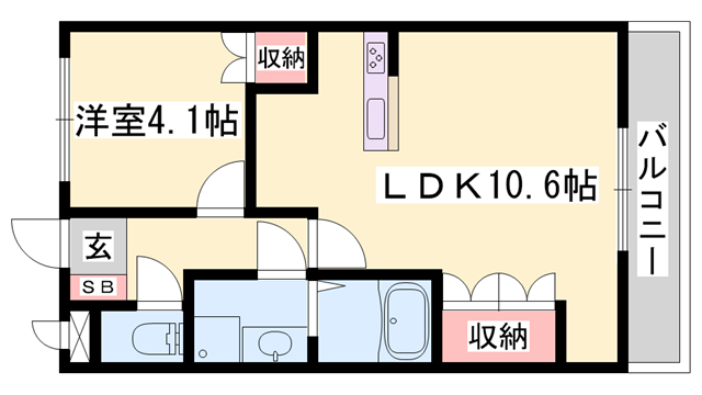 物件間取画像