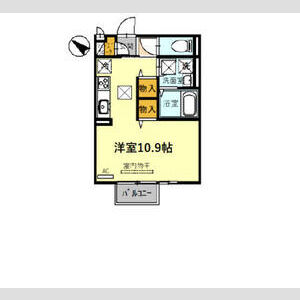物件間取画像