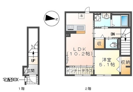 物件間取画像