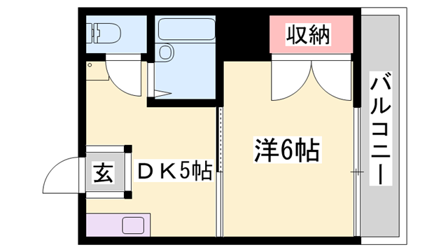 物件間取画像