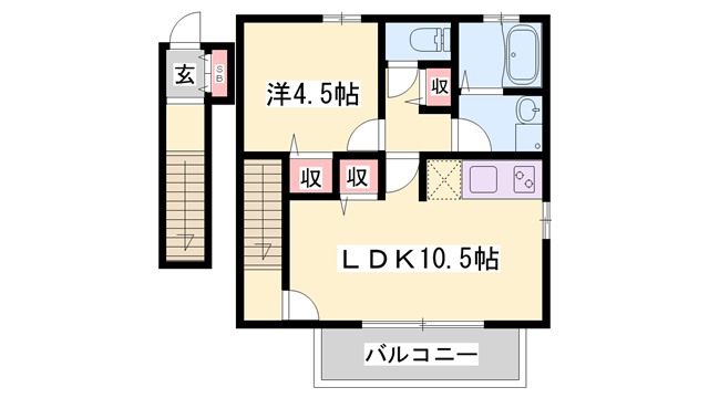 物件間取画像