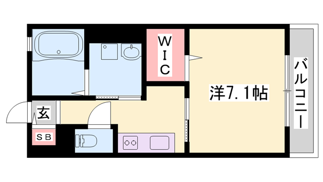 物件間取画像