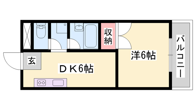 物件間取画像