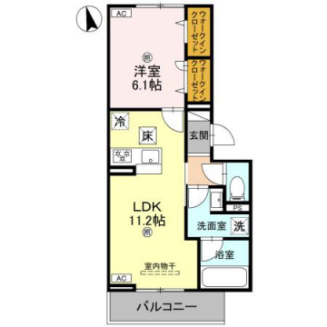 物件間取画像