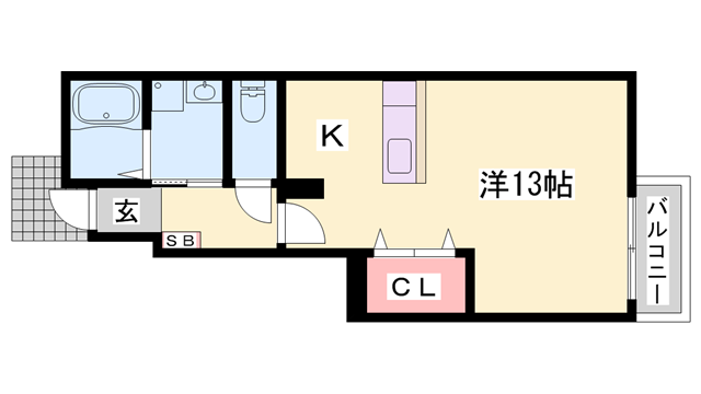 物件間取画像