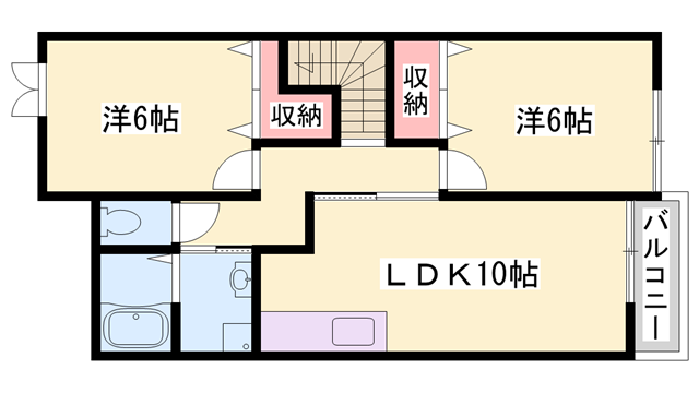 物件間取画像