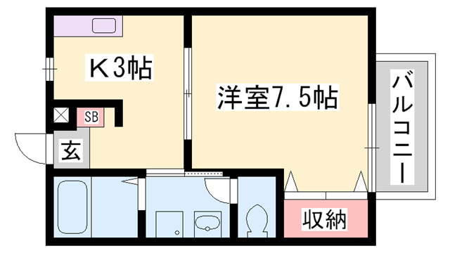 物件間取画像