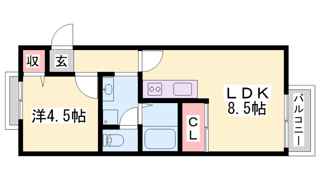 物件間取画像