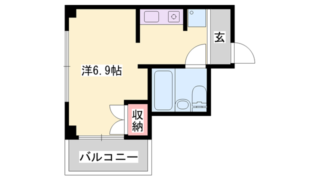 物件間取画像