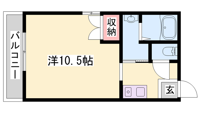 物件間取画像
