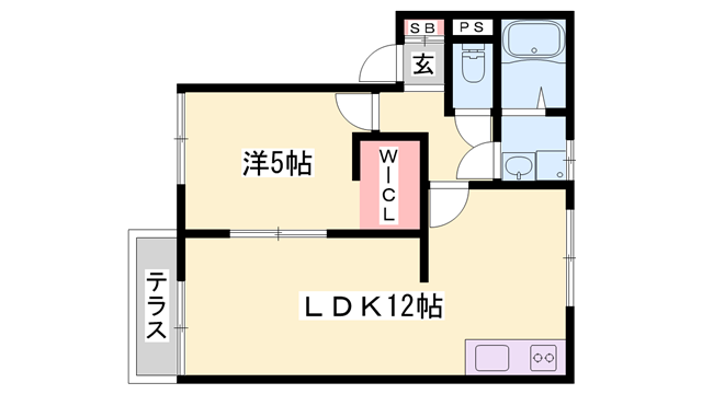 物件間取画像