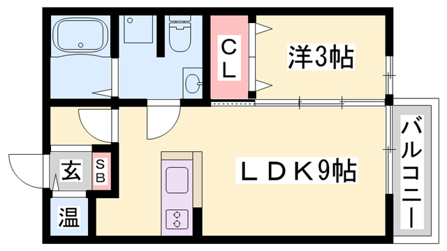 物件間取画像