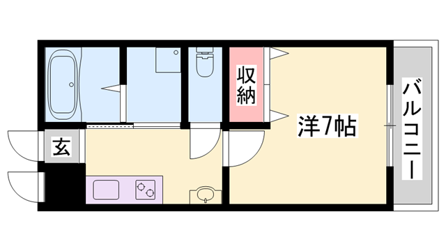 物件間取画像