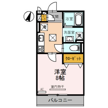 物件間取画像