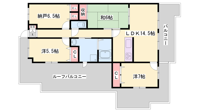 ネオステージ今宿の物件間取画像