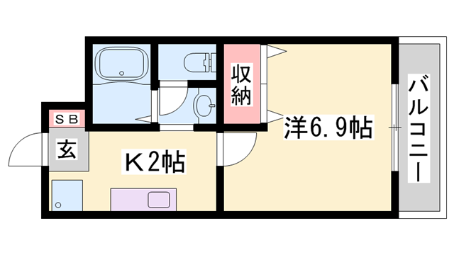 物件間取画像