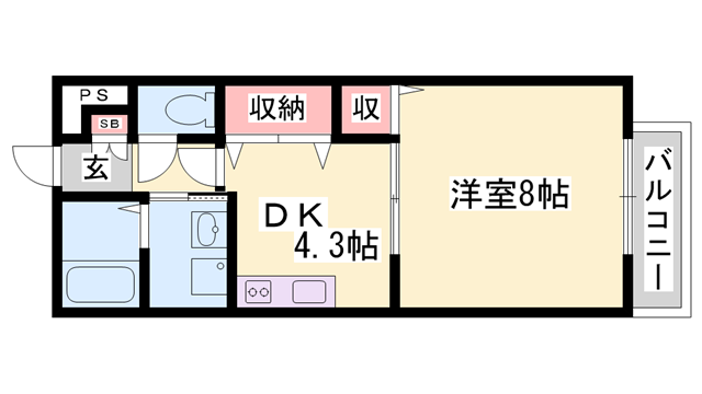 物件間取画像