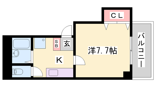 物件間取画像