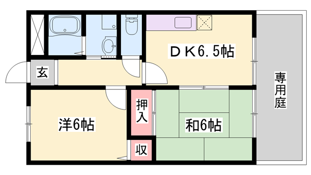 物件間取画像