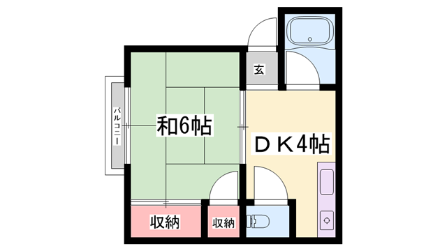 物件間取画像