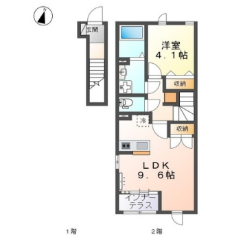 物件間取画像