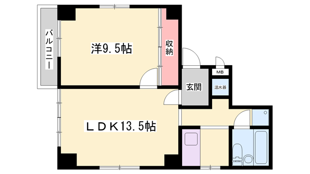 物件間取画像