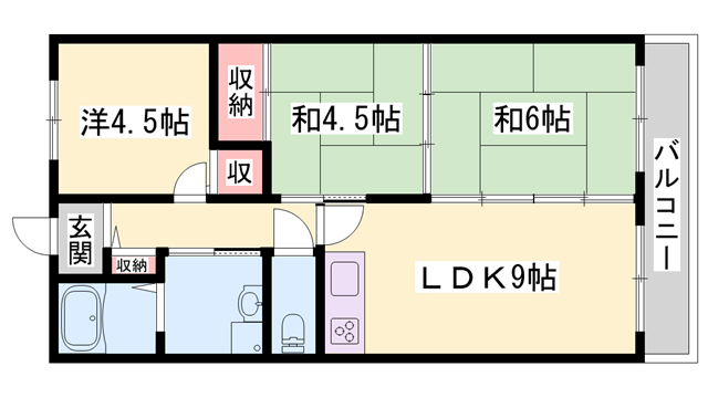 物件間取画像