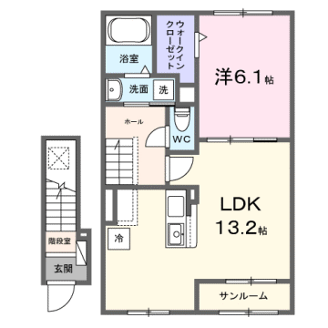 物件間取画像