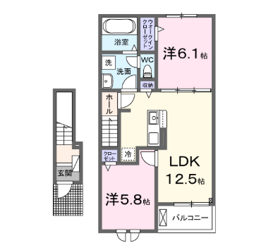 物件間取画像